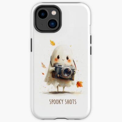Spooky Shots Cute Ghost Photographer Iphone Case