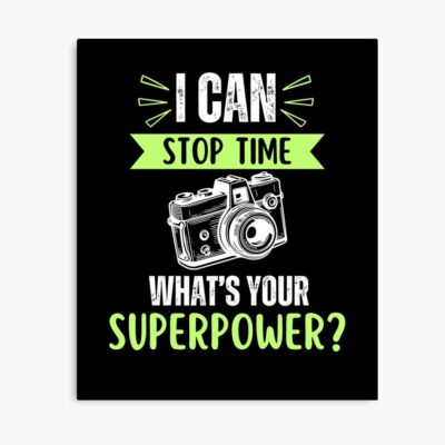 Photographer Stops Time With Camera Poster