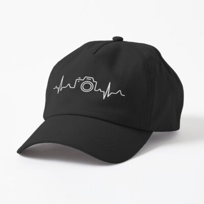 Camera Heartbeat Photography Life Design Cap