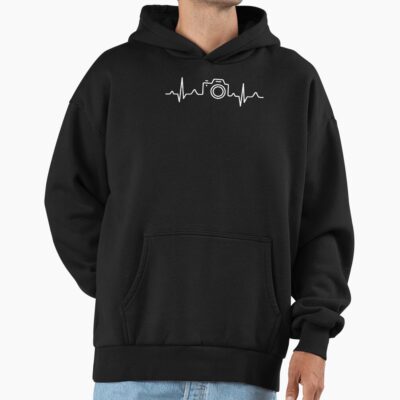 Camera Heartbeat Photography Life Design Hoodie