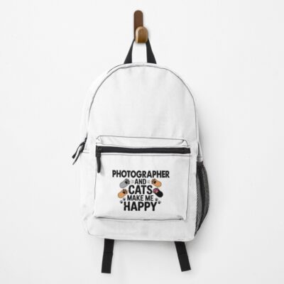 Photographer And Cats Make Me Happy Backpack