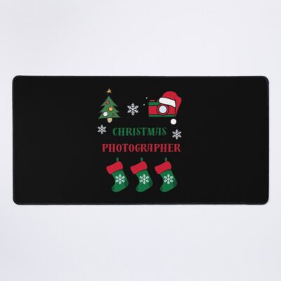 Christmas Photographer Holiday Season Cheer Mouse Pad