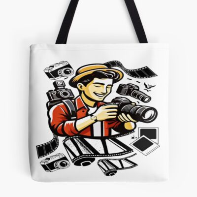 Photographer Creative Camera Life Tote Bag